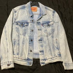 Vintage Acid Wash Levi’s Denim Jacket